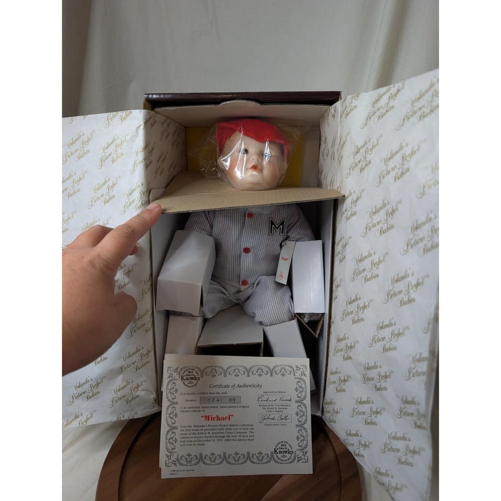 Ashton Drake Galleries Michael Doll Yolanda's Picture Perfect Babies Collection